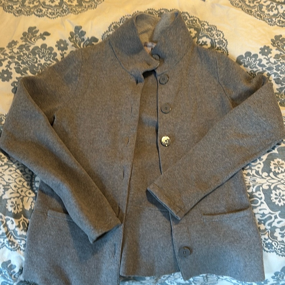 Gray sweater